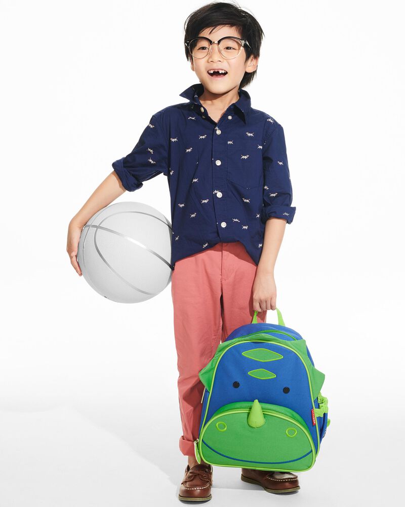 Dinosaur Zoo Big Kid Backpack - Dino