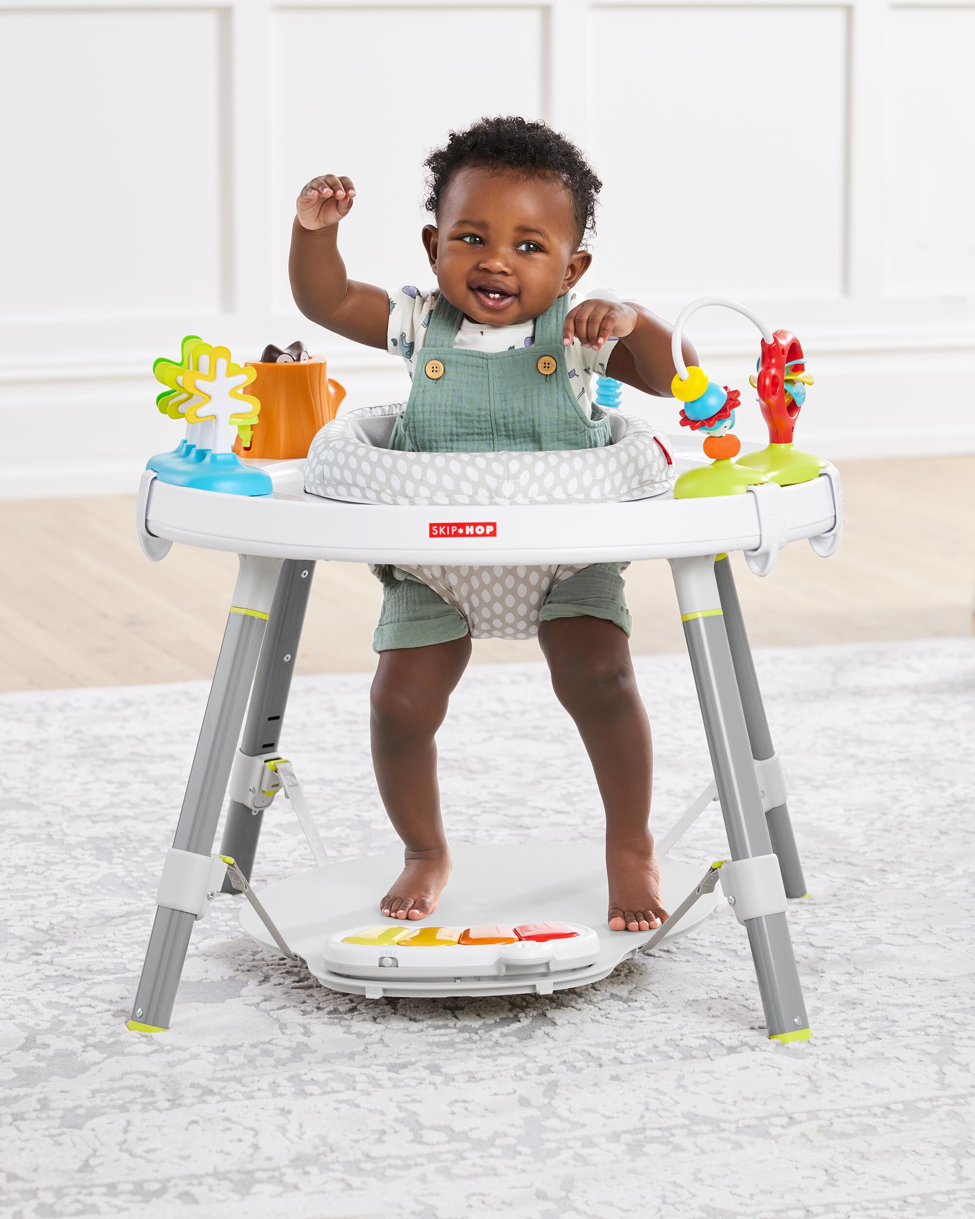 Multi Explore & More Baby's View 3-Stage Activity Center | skiphop.com