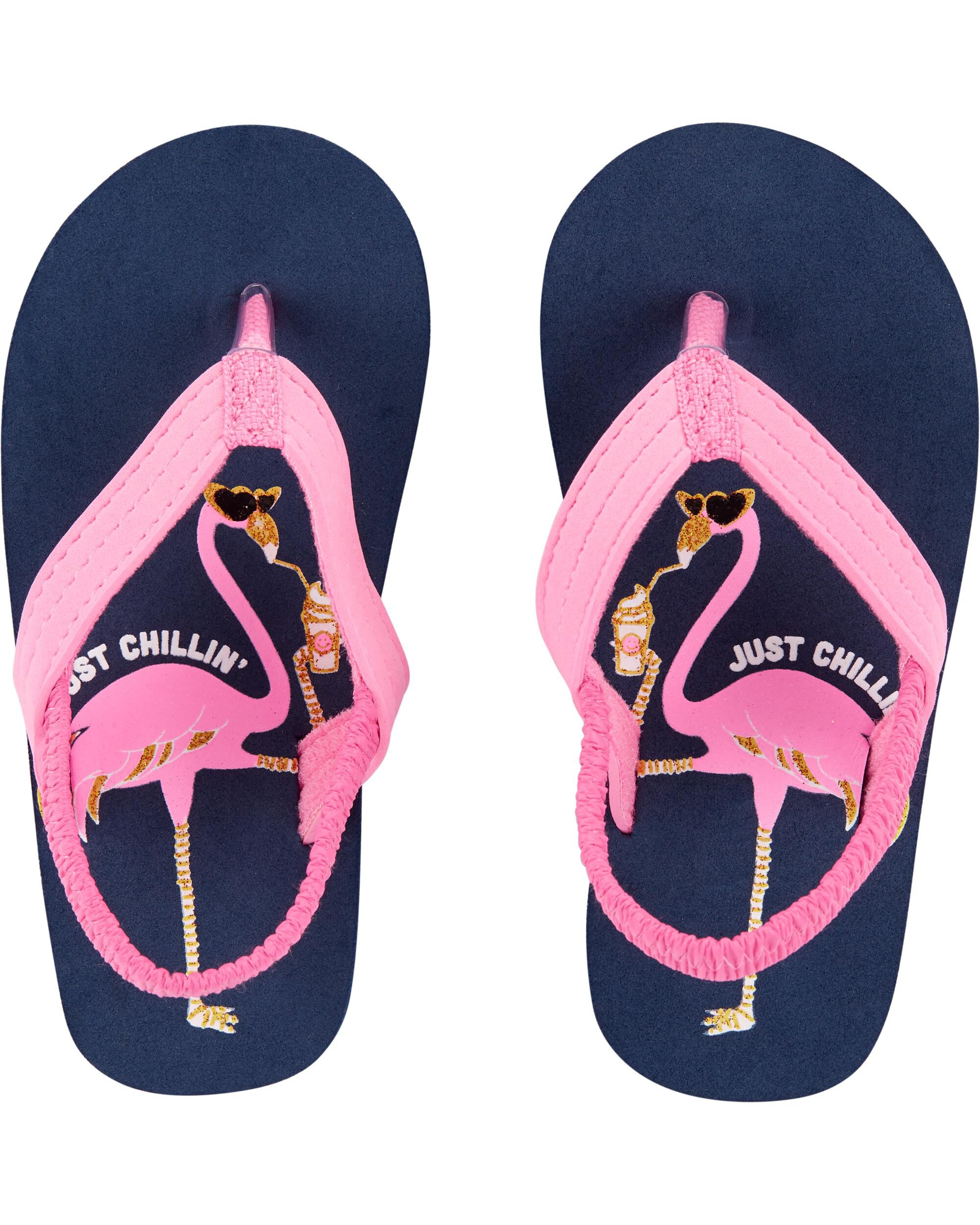 flamingo flip flops