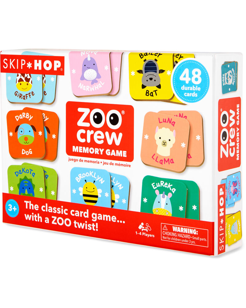 Multi Zoo Crew Memory Game Toy | skiphop.com