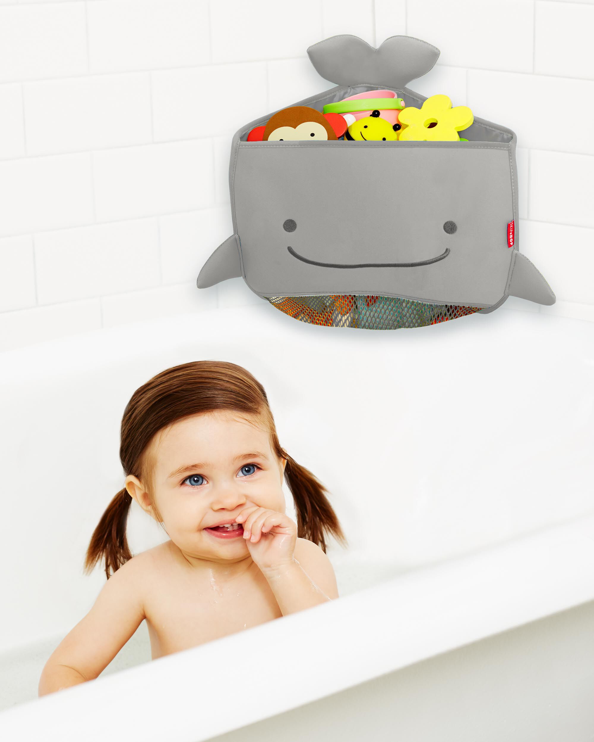 skip hop moby corner bath toy organizer