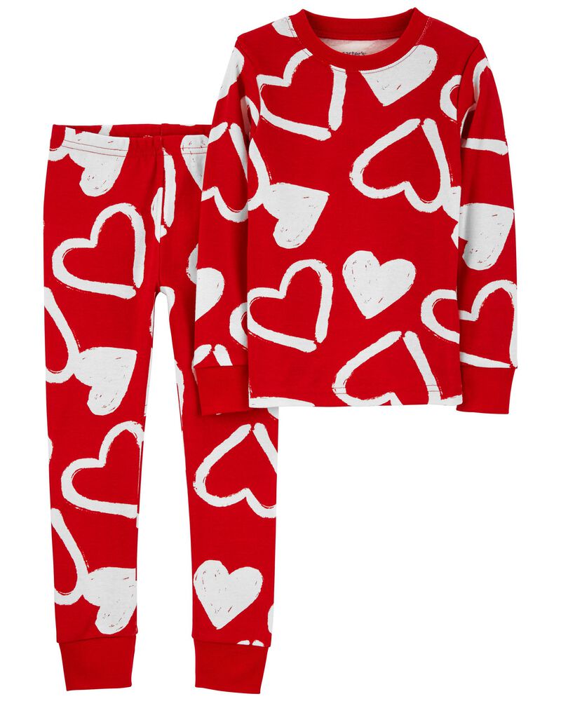 Build-A-Bear Pajama Shop™ Red Hearts PJ Pants for Toddlers & Youth