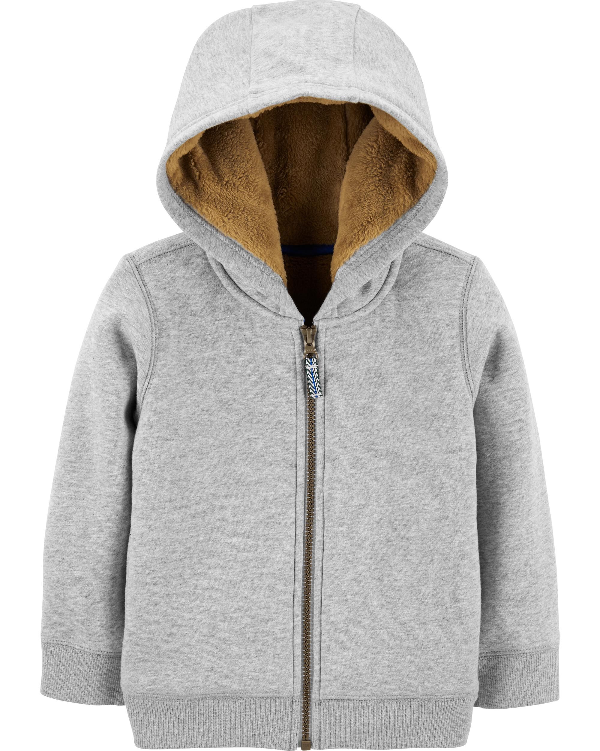 carter's fleece zip up jacket