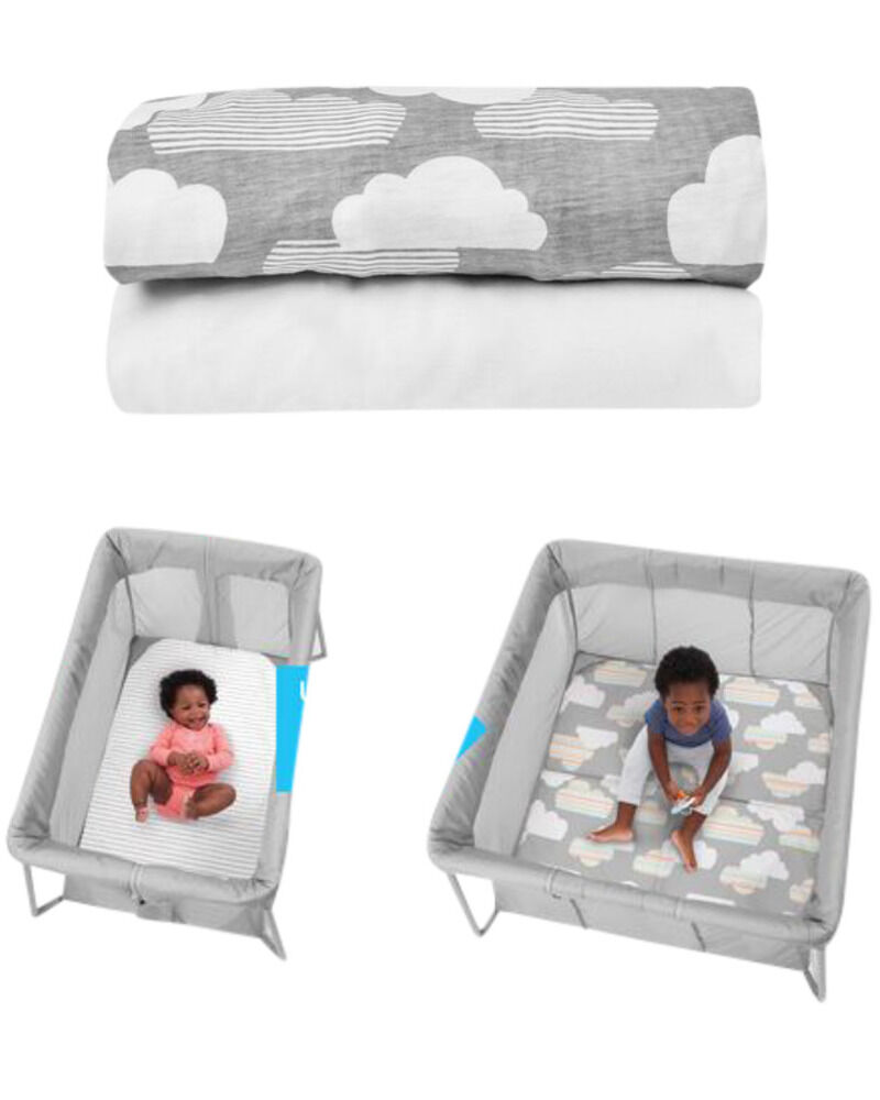 Skip hop play sales to night travel crib