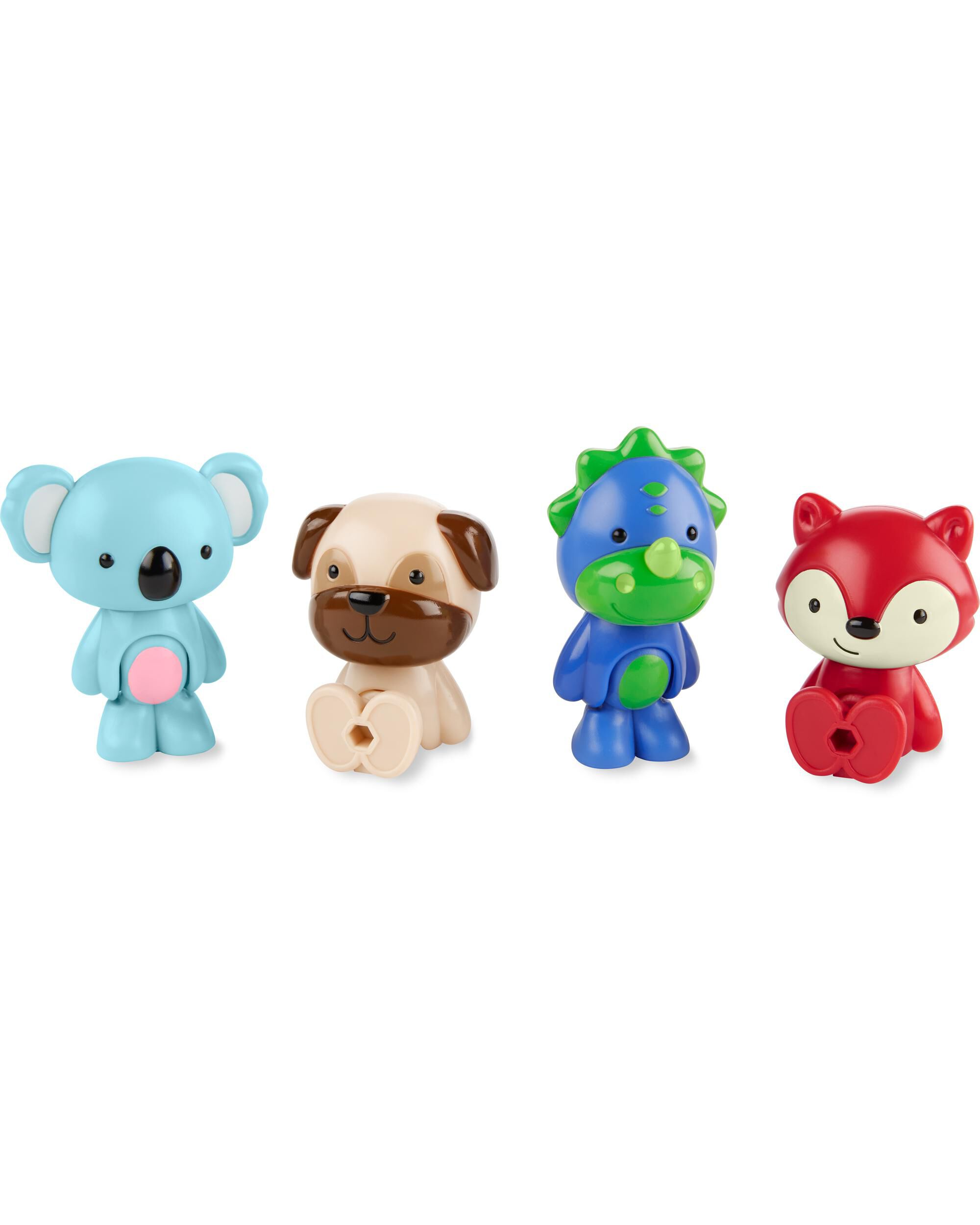 Multi Zoo Crew Figure Toy Set | skiphop.com