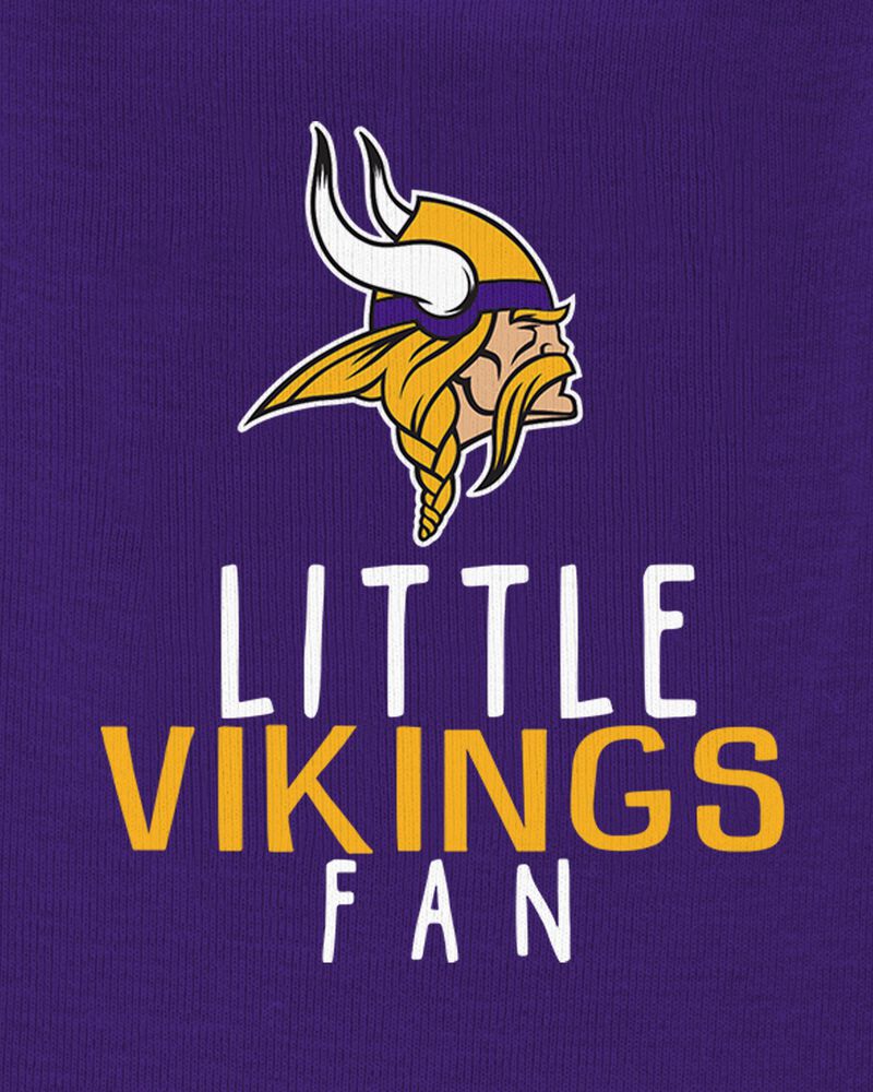 NFL 2-Pack Baby Boys Minnesota Vikings Long Sleeve Bodysuits - 0-3mo