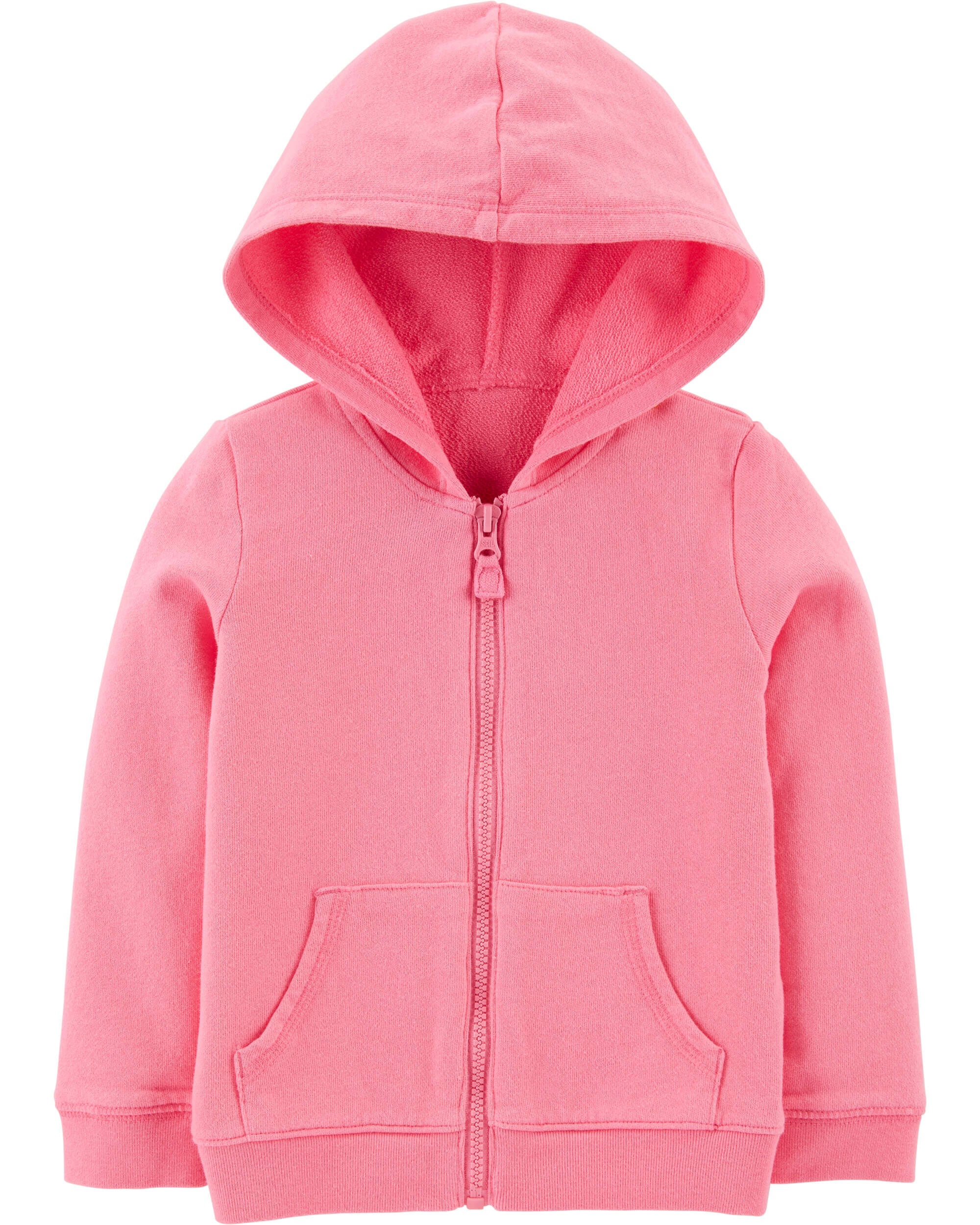 Terry cloth cheap zip up hoodie