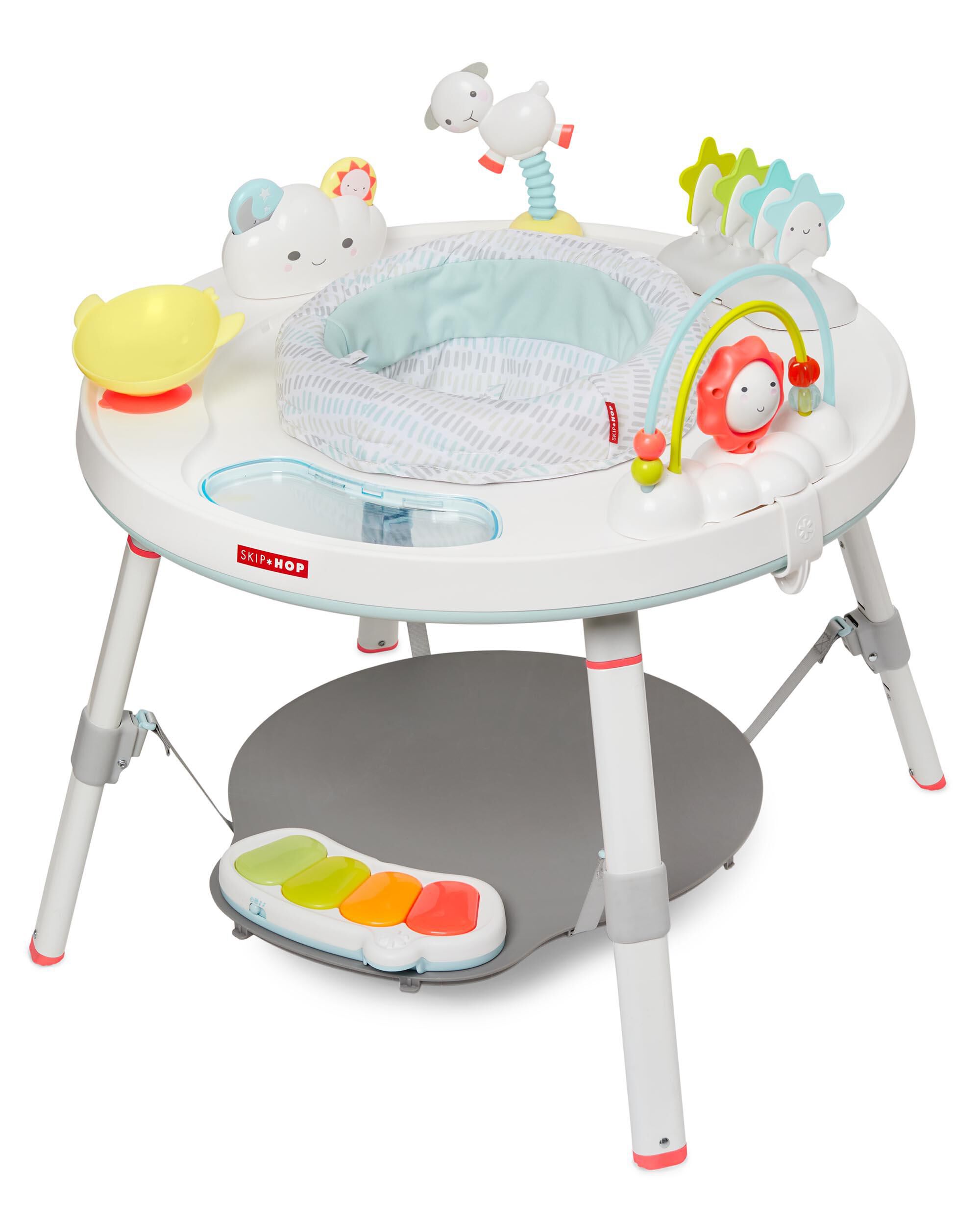 Multi Silver Lining Cloud Baby's View 3-Stage Activity Center 