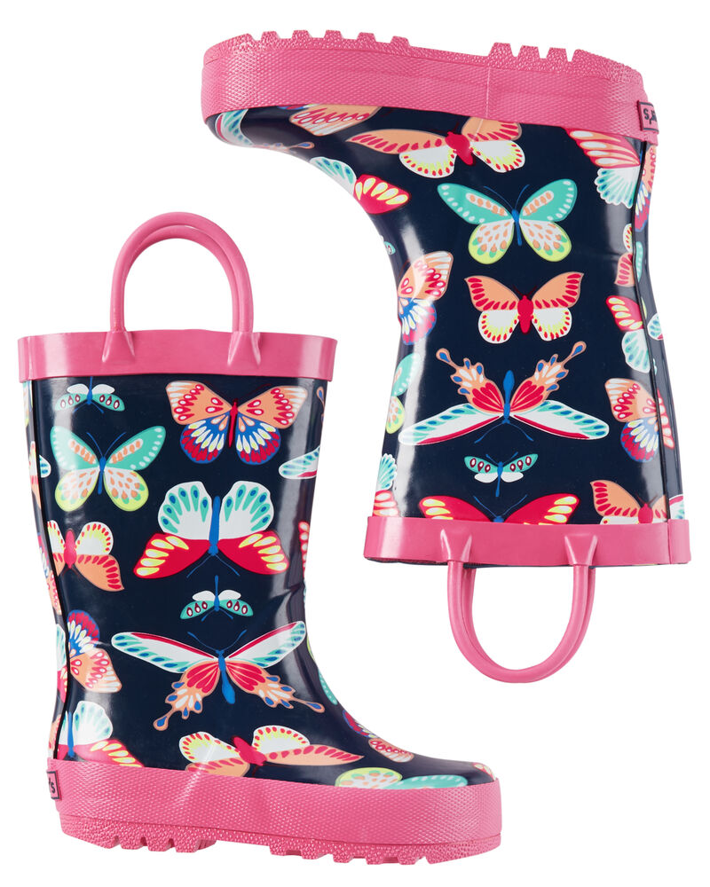 Carter S Butterfly Rain Boots Skiphop Com