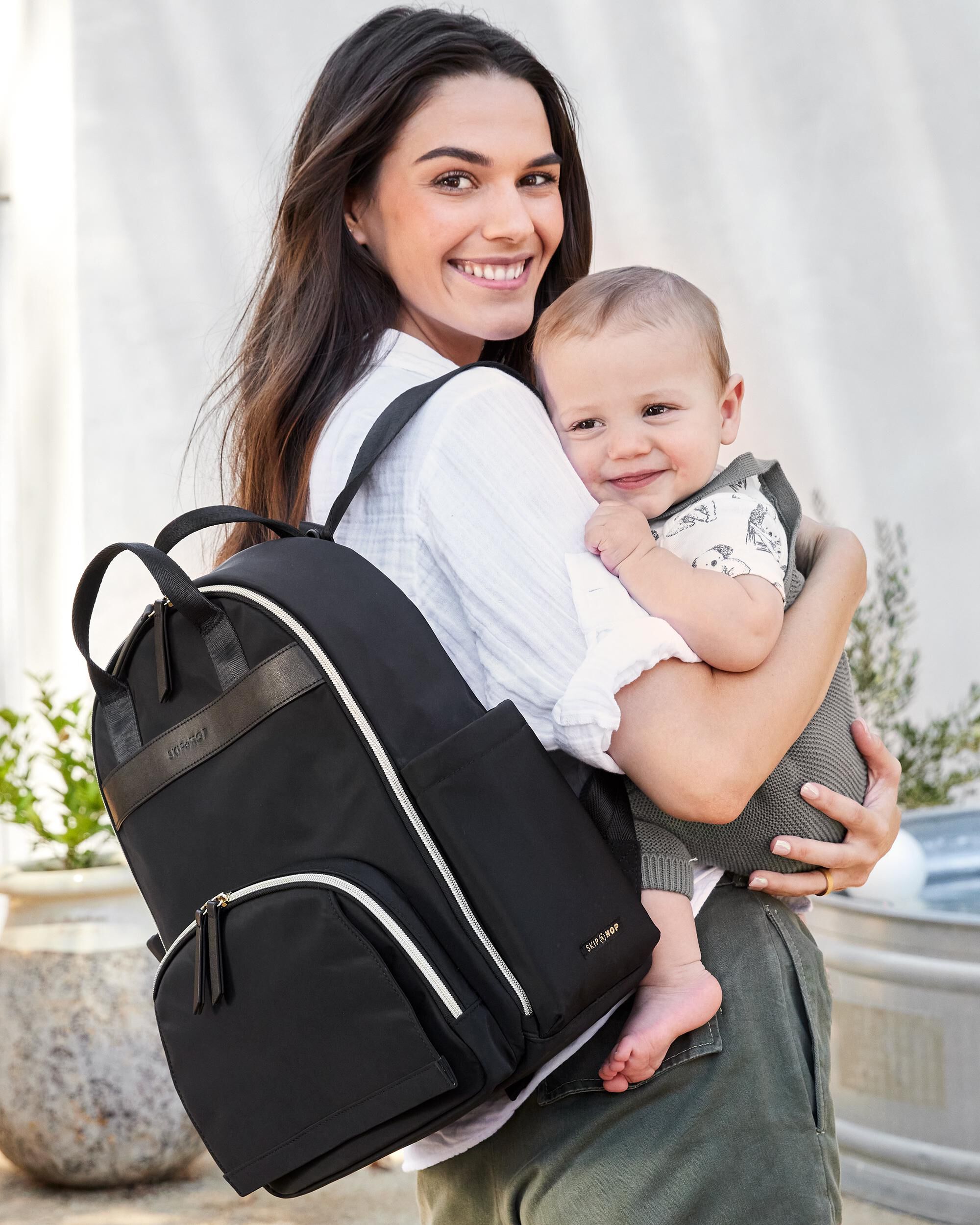 Skip hop deals backpack diaper bag