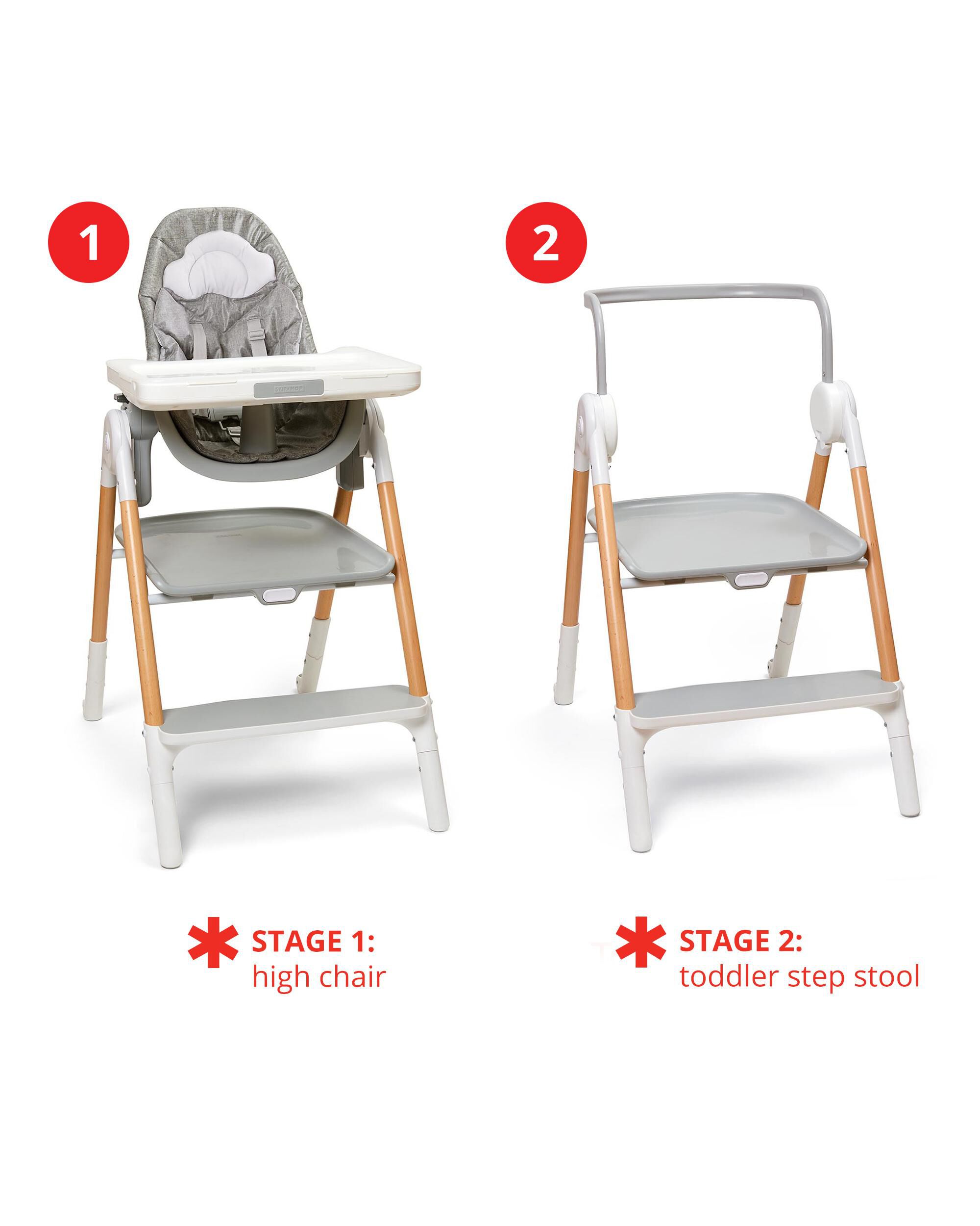 skip and hop high chair