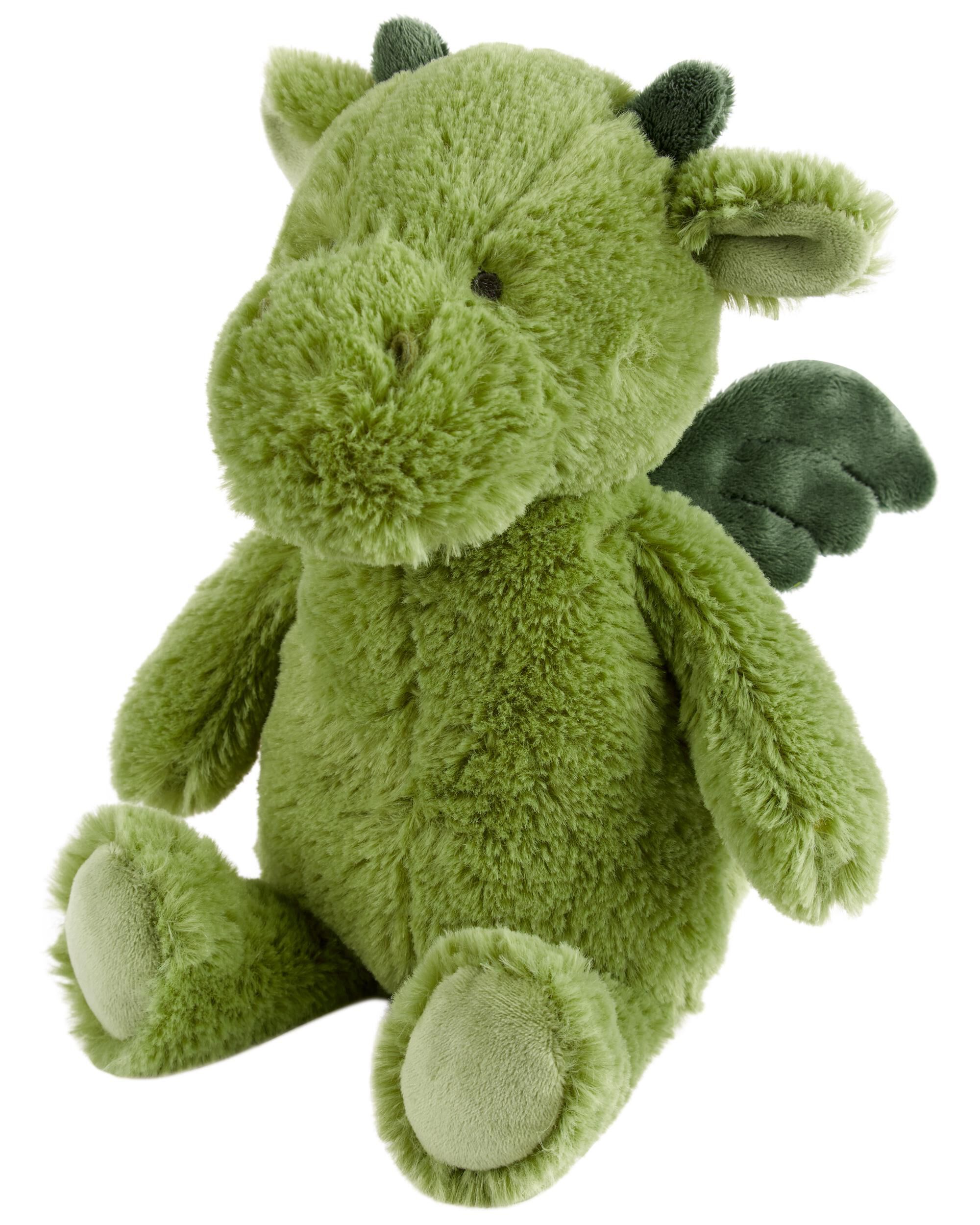 Green plush sales dragon