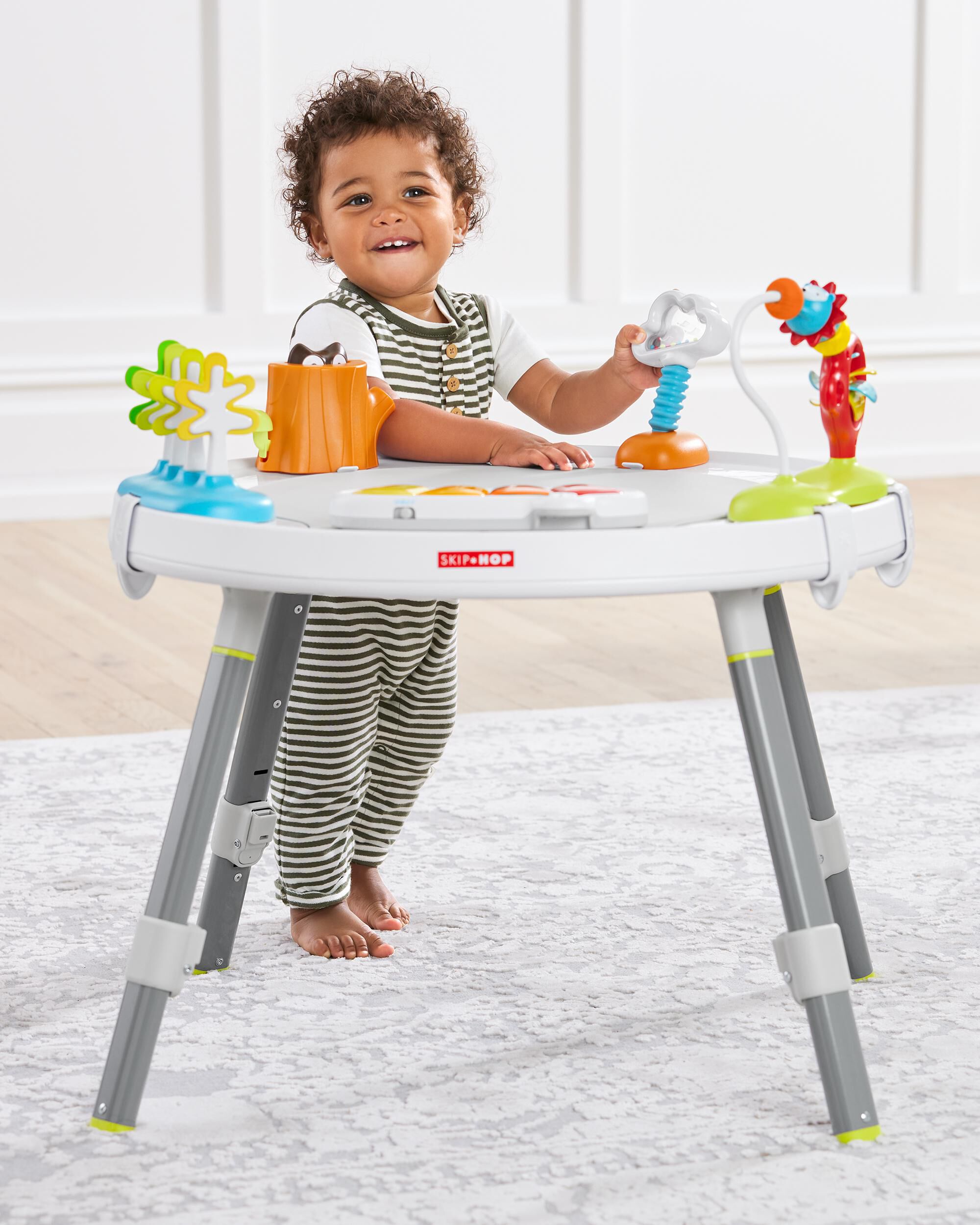 Multi Explore & More Baby's View 3-Stage Activity Center | skiphop.com