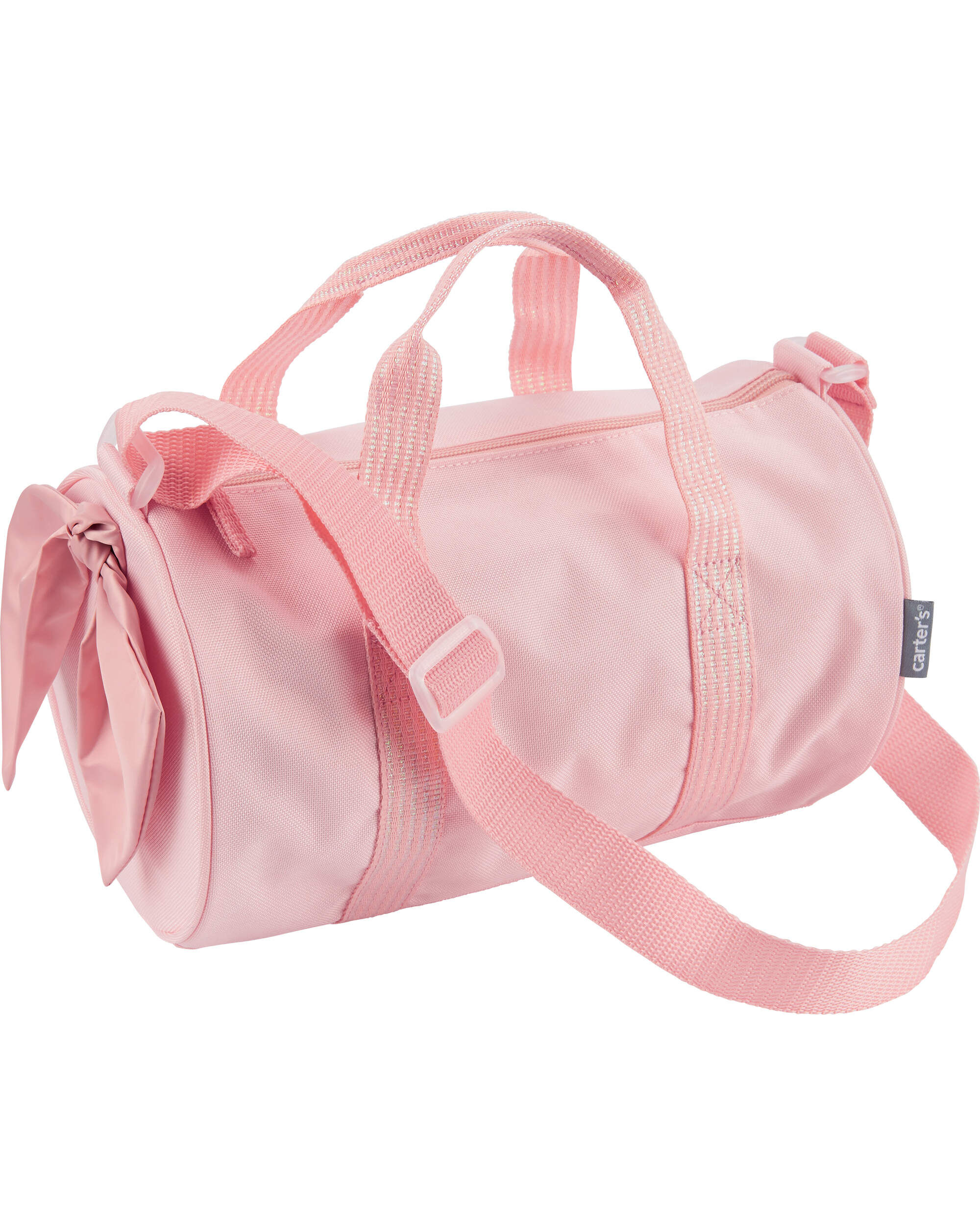 Stephen Joseph Pink Ballet Quilted Duffel Bag