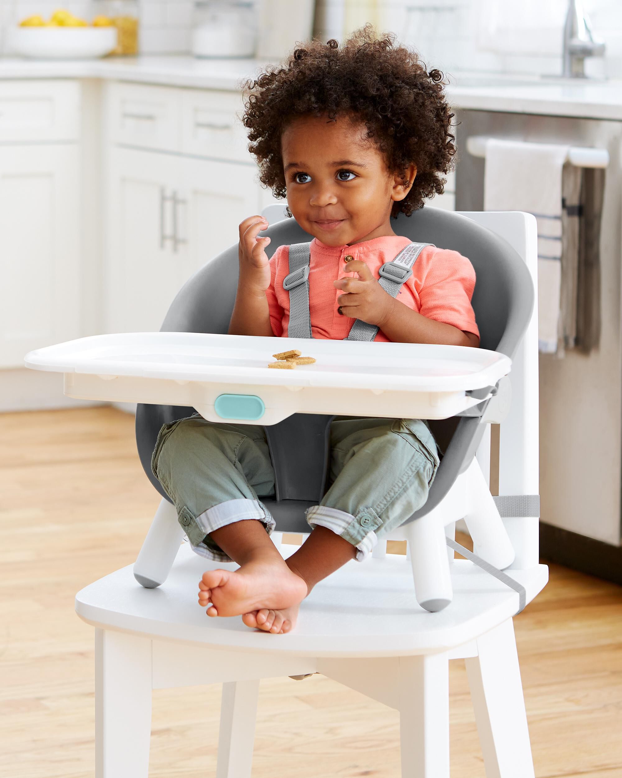 High chair to cheap booster seat age