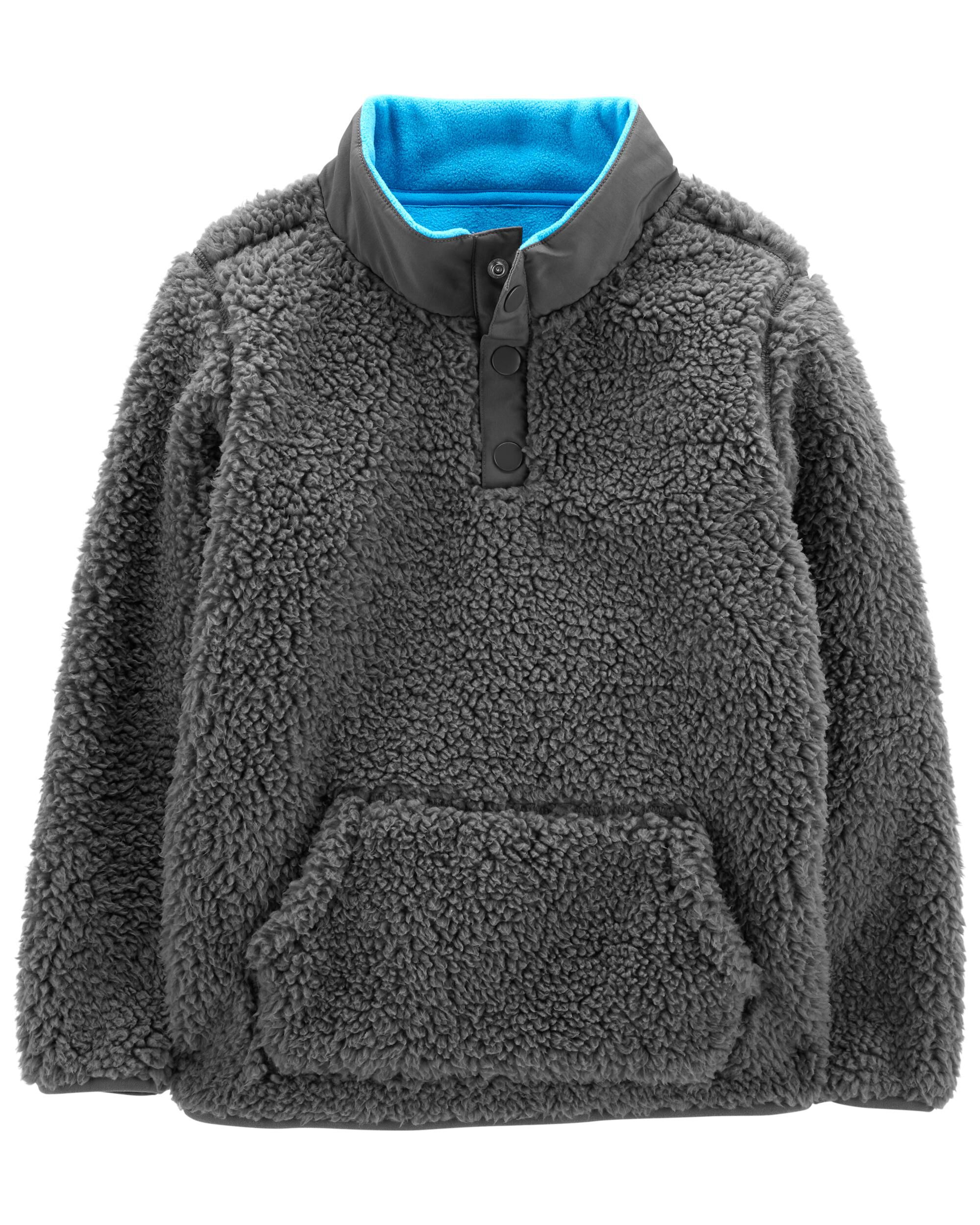 Boys sale sherpa pullovers