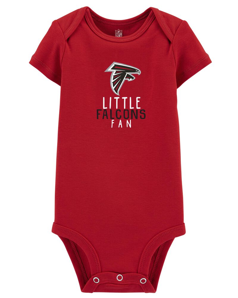 "NEW" Atlanta Falcons NFL ~ Logo INFANT CREEPER BODYSUIT ~  Boy's 3M 6M Football