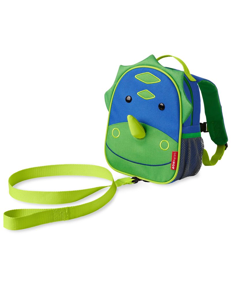 Toddler Backpack with Leash, 9.5 Kids Dinosaur Safety Leashes