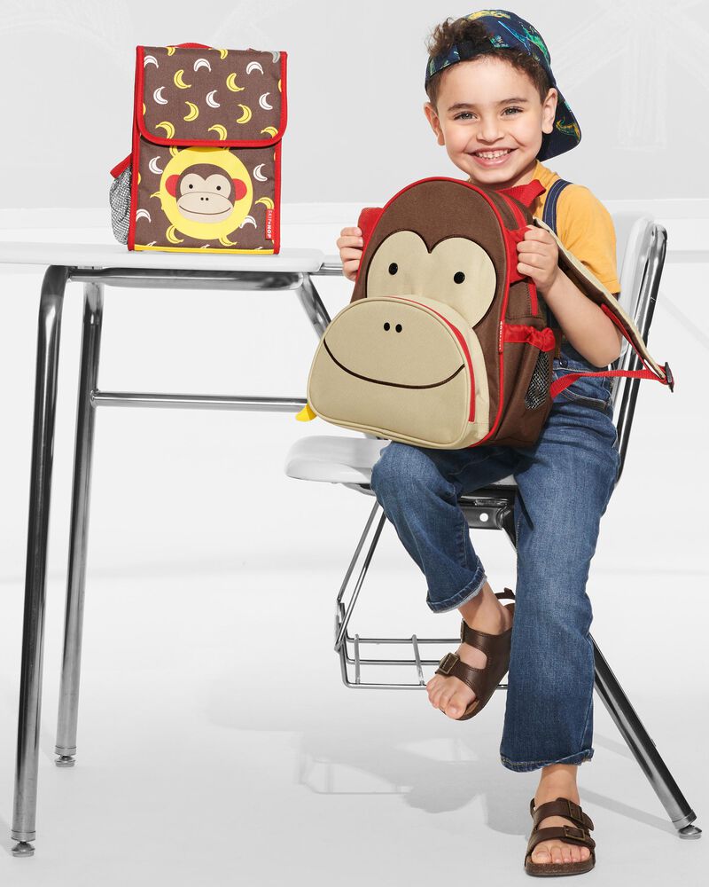 Zoo Lunchies Insulated Lunch Bag Monkey (Skip Hop)