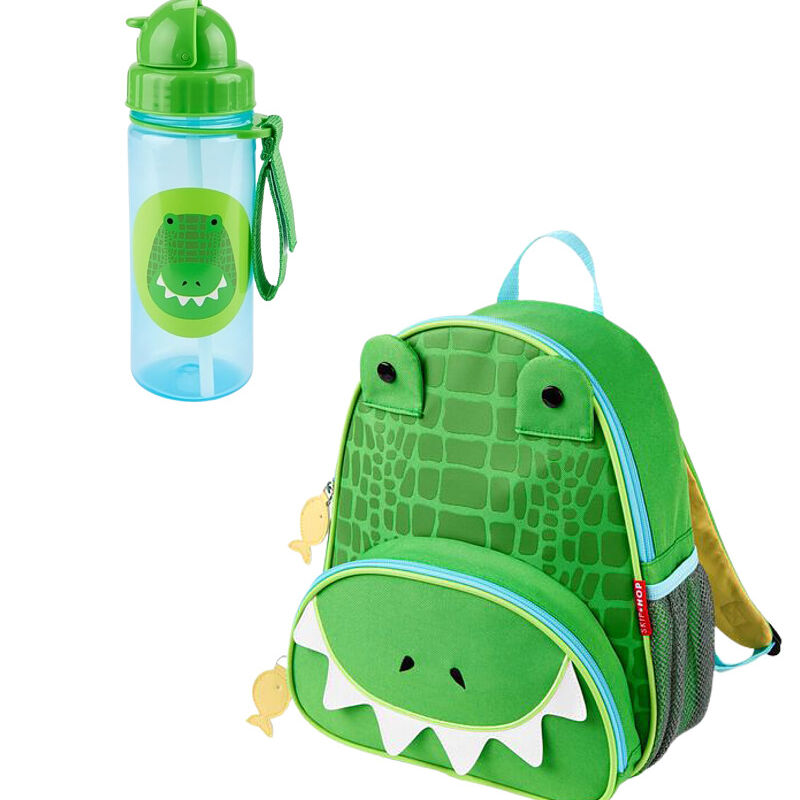 Crocodile Backpack Green