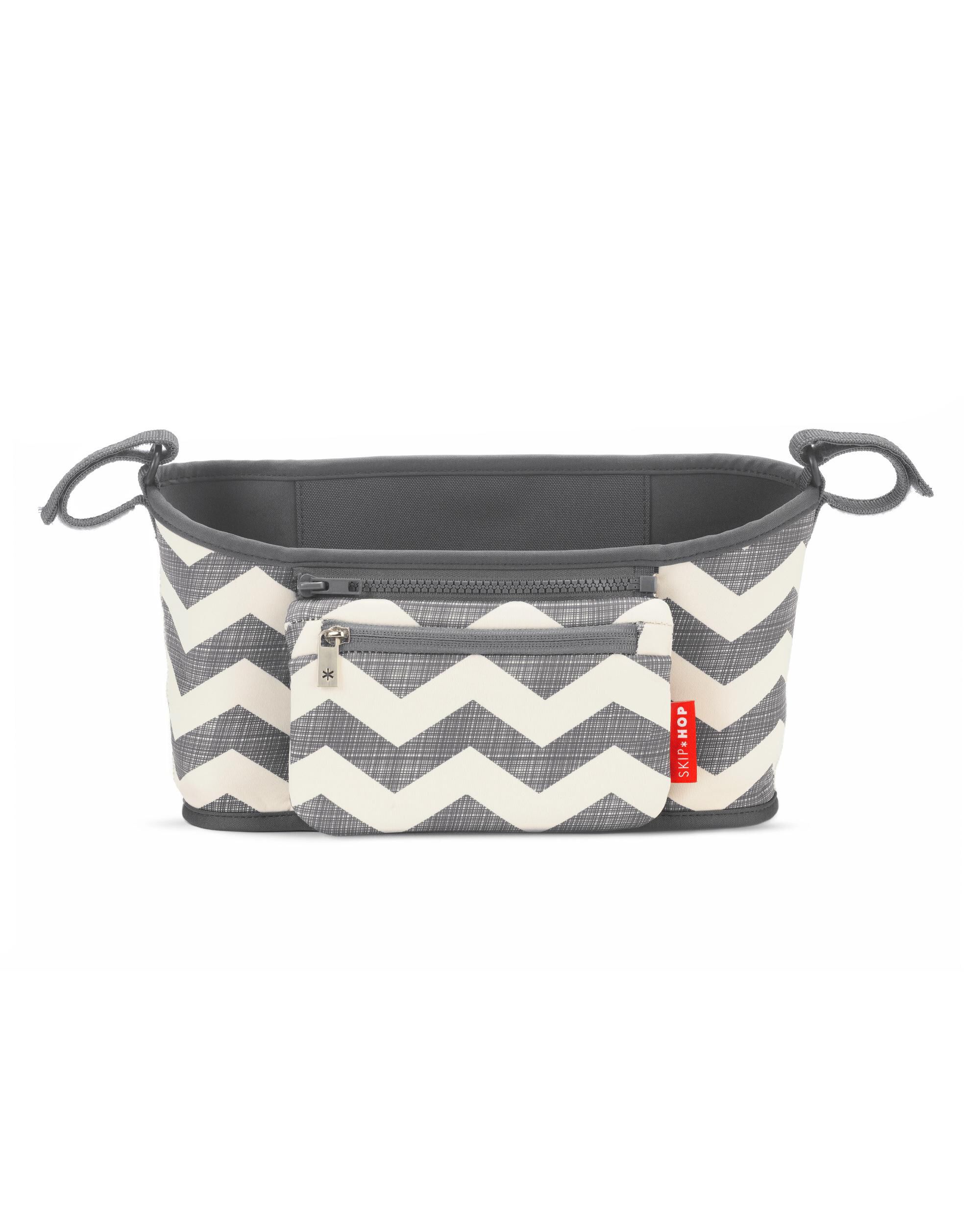 skip hop chevron stroller organizer