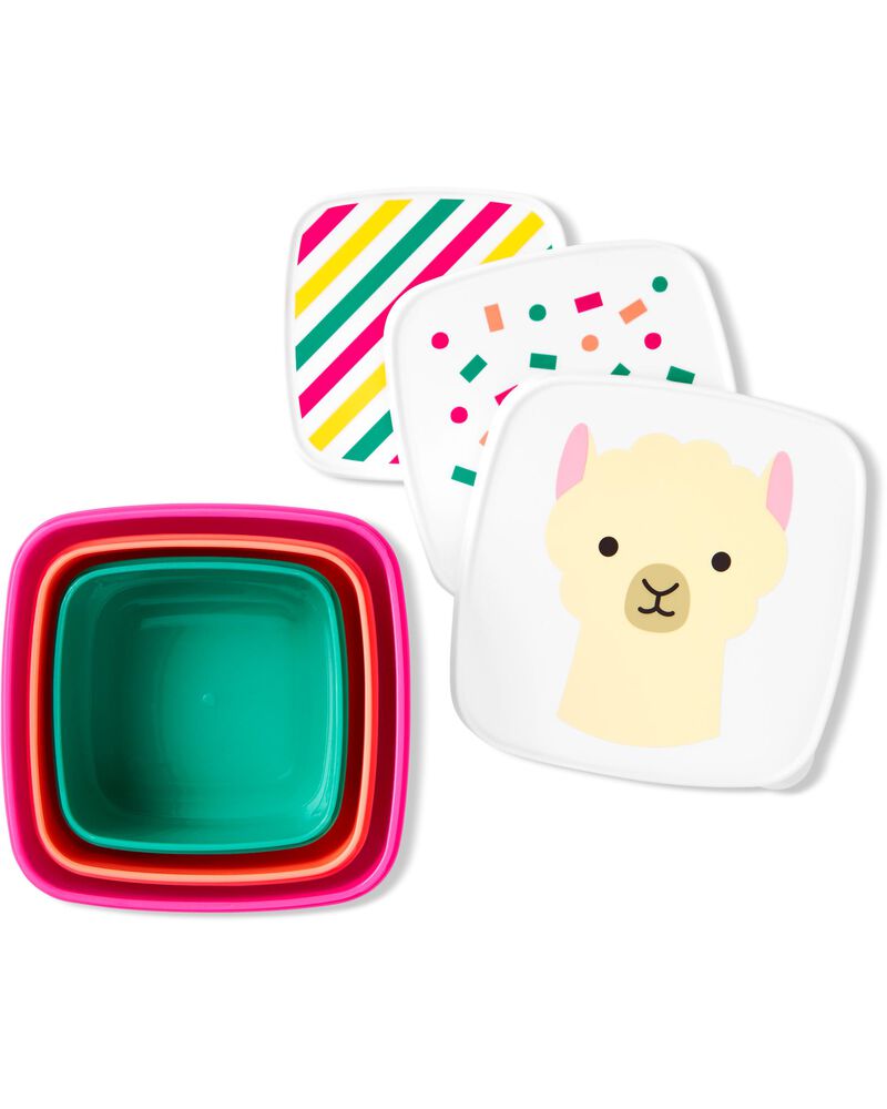 Skip Hop Kids Snack Box Set,Llama