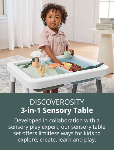 Multi Discoverosity 3 in 1 Toddler Sensory Table skiphop