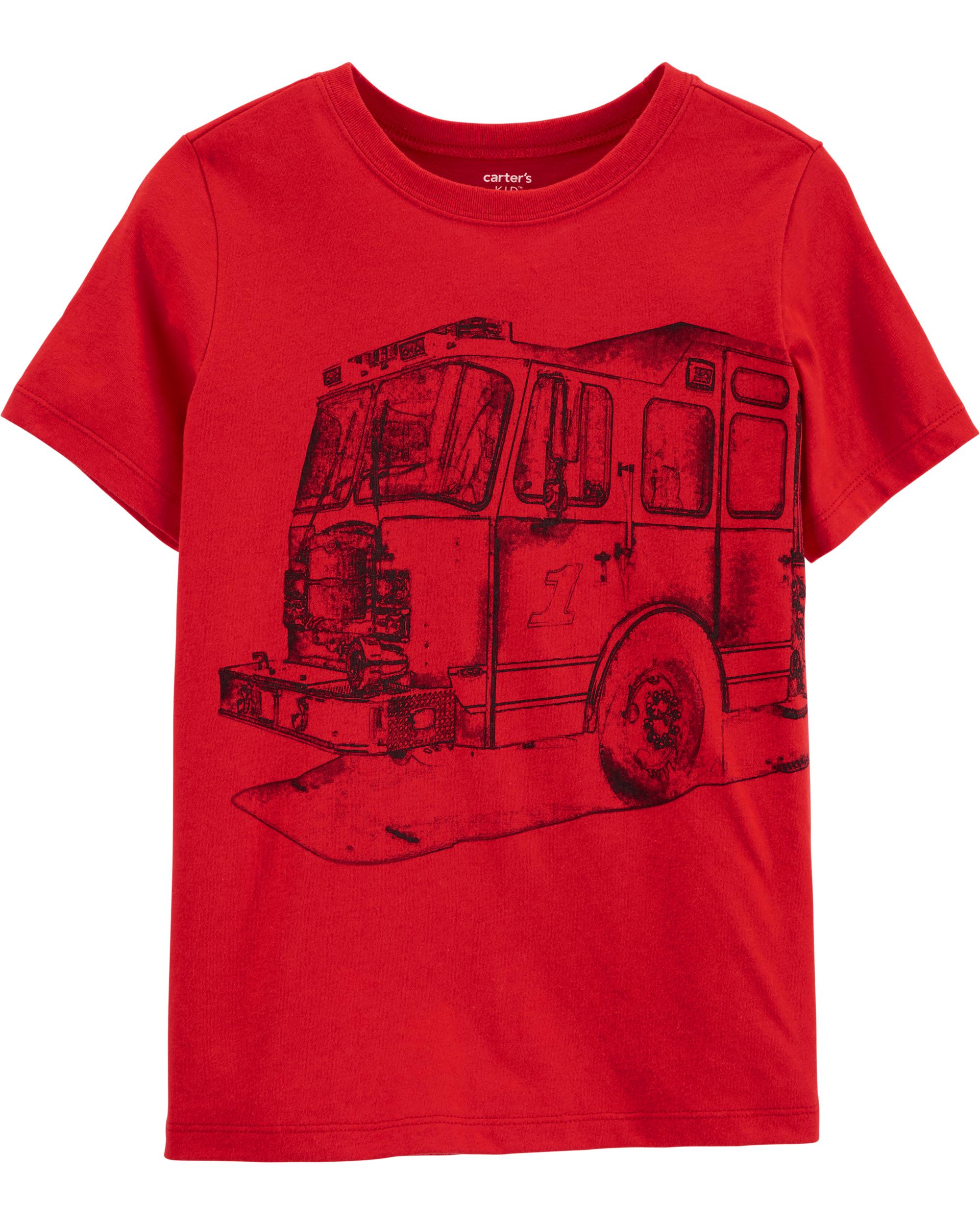 firetruck shirt 4t